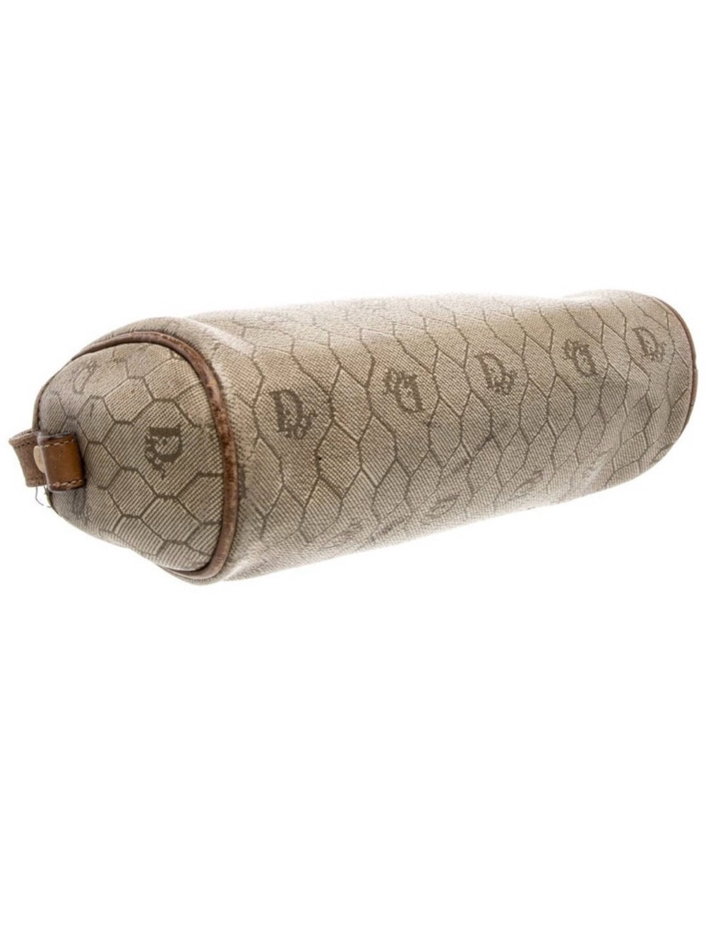 Dior Beige & Tan Monogram Canvas Crossbody Bag - Picture 3 of 6